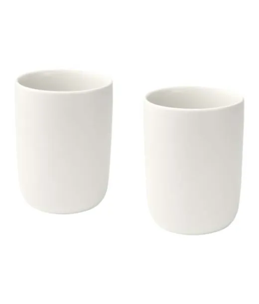 Male 350 Ml:n Keraamiset Kupit – 2 Kpl:n Sarja. Mattapintainen.