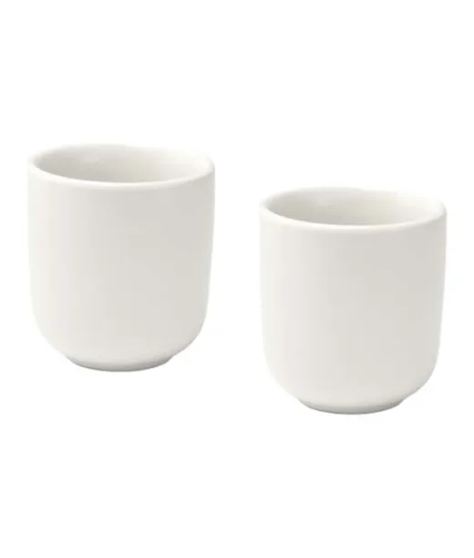 Male 90 Ml:n Keraamiset Espressokupit – 2 Kpl:n Sarja. Mattapintainen