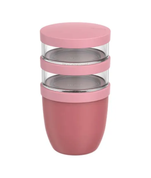 Mepal Ellipse Kolmiosainen 500 Ml:n + 2 X 200 Ml:n Eristetty Lounasrasia