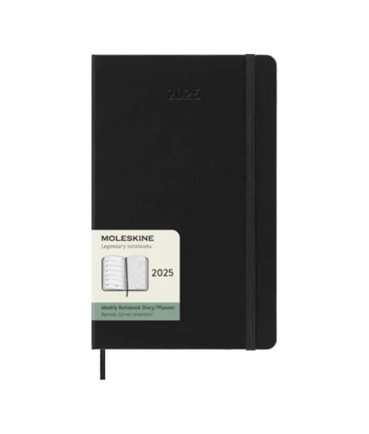 Moleskine Kovakantinen L-viikkokalenteri 12 Kuukaudelle