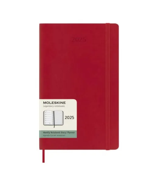 Moleskine Pehmeäkantinen L-kalenteri 12 Kuukaudelle