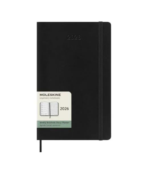 Moleskine Pehmeäkantinen L-kalenteri 12 Kuukaudelle