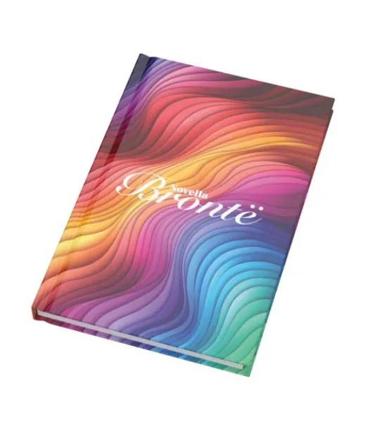 Novella Brontë Kiiltävä Kovakantinen A5-muistivihko, 100 Arkkia