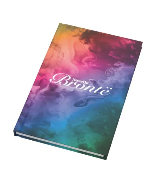 Novella Brontë Mattapintainen Kovakantinen A5-muistikirja, 100 Arkkia