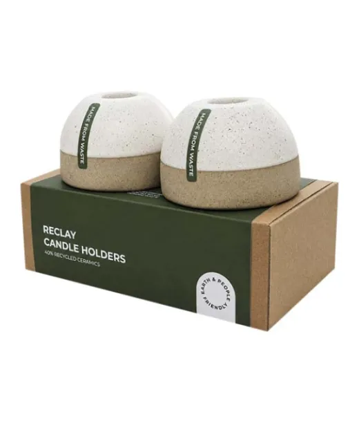 Originalhome Reclay -illalliskynttilänjalkasetti