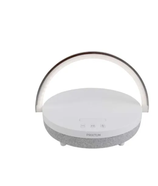 Prixton 10 W:n 4-in-1-bluetooth®-kaiutin Led-valolla Ja Langattomalla Latausalustalla
