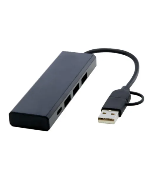Rise Rcs-kierrätetystä Alumiinista Valmistettu Usb 2.0 -keskitin