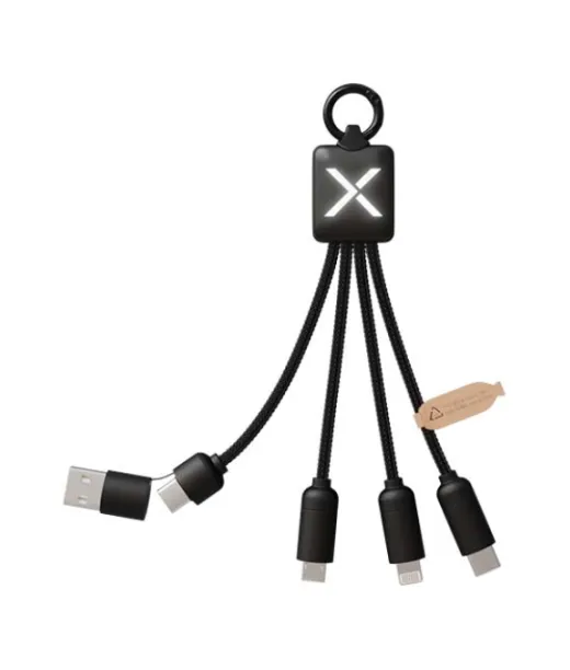 Scx.design C13 20 W:n 5-in-1-latauskaapeli