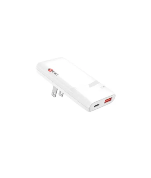 Skross® Klip Slim 65 W -monipistelaturi