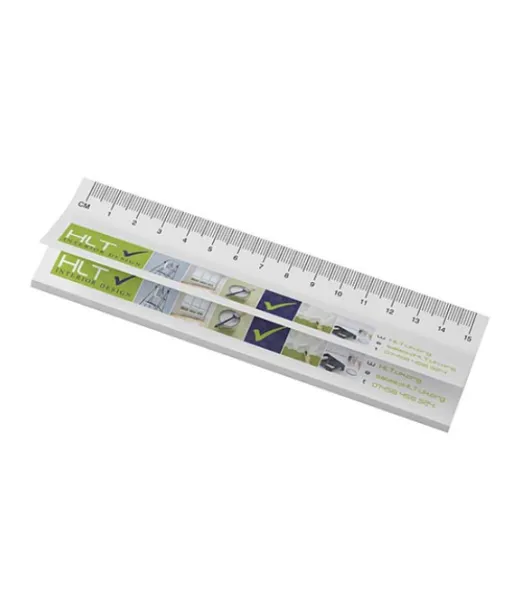 Sticky-mate® Kierrätetyt Tarralaput Painetulla Viivainasteikolla
