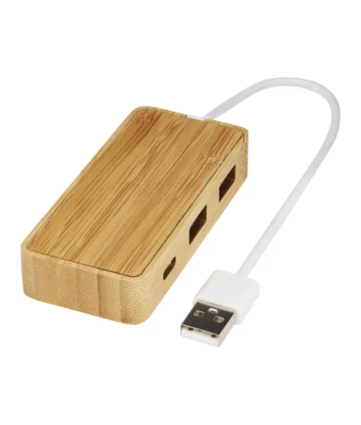 Tapas Usb-hubi Bambusta