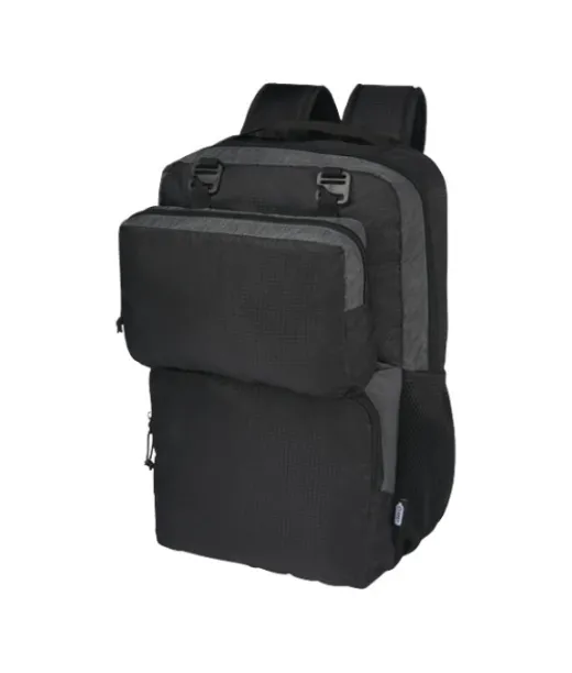 Trailhead 15" Grs-kierrätetty Kevyt Reppu Kannettavalle 14 L Musta / Harmaa