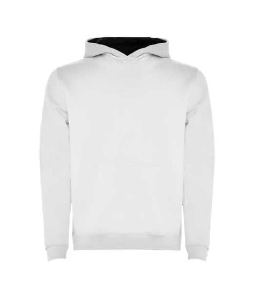 Urban Lasten Huppari, 280 G/m² Valkoinen / Navy Sininen