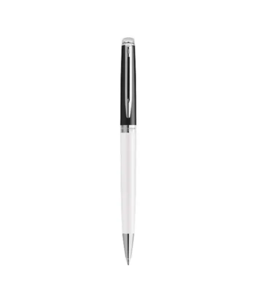 Waterman Hemisphere Värit Peittävä Kuulakärkikynä Palladium Pinnoitteella (sininen Muste) Valkoinen / Musta