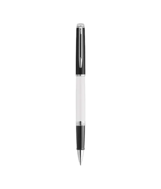 Waterman Hemisphere Värit Peittävä Kuulamustekynä Palladium Pinnoitteella (musta Muste) Valkoinen / Musta
