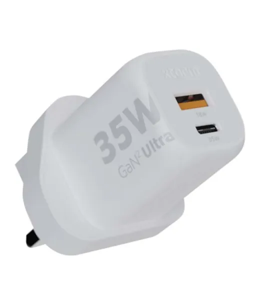 Xtorm Xec035 Gan² Ultra 35 W Seinälaturi – Iso-britannian Pistoke
