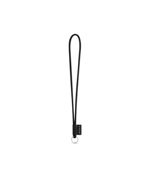 75093. Set Lanyard Tube Long (Ø 7 Mm) Renkaalla Ø 32 Mm Musta