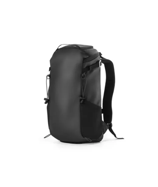 Alasca. Hiking Backpack With Waterproof Coating Musta
