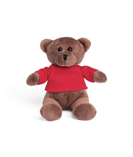 Bear. Nallekarhu Pehmolelu T-paita Päällä Punainen
