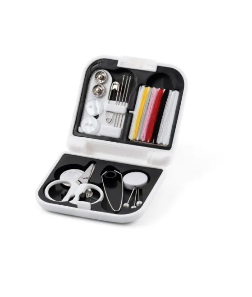 Bilbo. Matkaompelupakkaus Valkoinen