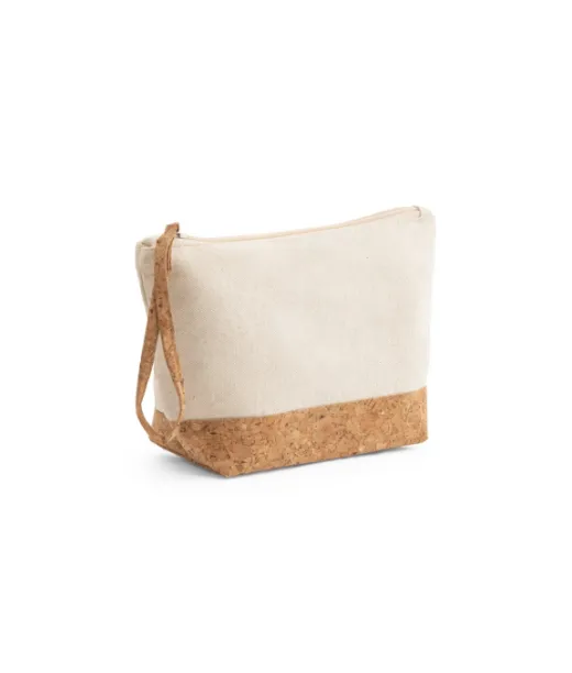 Blanchett. 100% Puuvillaa Ja Korkkia Sisältävä Toalettilaukku Natural (vaalea)