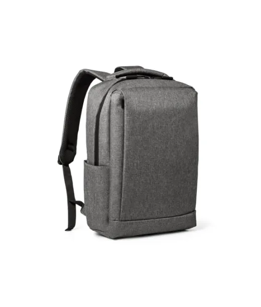 Bologna. Kannettavan Tietokoneen Reppu 15'6" 600d-materiaalista Harmaa