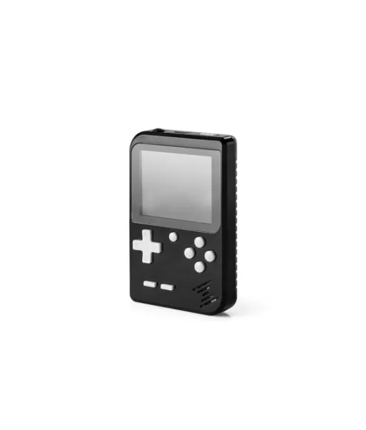 Bowser. Kannettava Pelikonsoli, Jossa On 256 Klassikkopeliä Musta