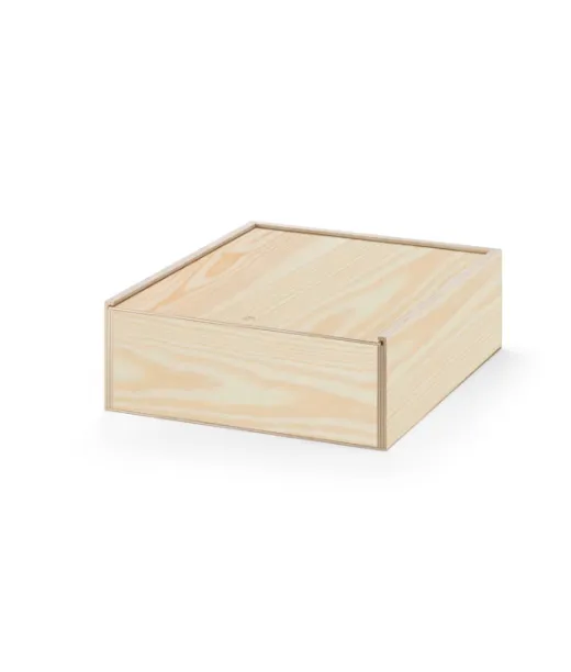 Boxie Wood Puulaatikko L Natural (tumma)