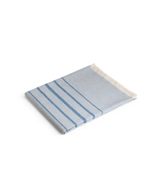 Caplan. Multifunctional Towel Made Of Light And Resistant Cotton (90%) And Recycled Cotton (10%) Sininen