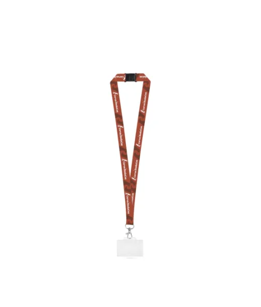 Carlisle. Sarja Lanyard Sublimation Long Ii (20 Mm) 20 Mm:n Sulkurenkaalla, Turvalukolla Ja Jäykällä Nimilapun/kortin Pidikkeellä 91 X 68 Mm 301 - Valkoinen