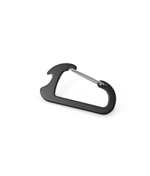 Close. Karabiini Alumiinisella Kapselinavaajalla Musta