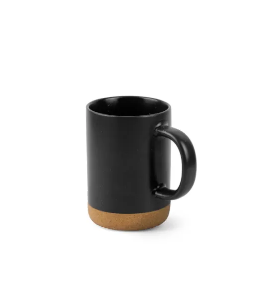 Constellation Cork. Ceramic Mug With Cork Base 370 Ml Musta