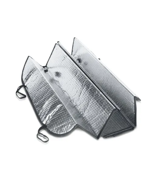 Cradle. Pe- Ja Alumiinivuorattu Auton Aurinkosuoja Hopea