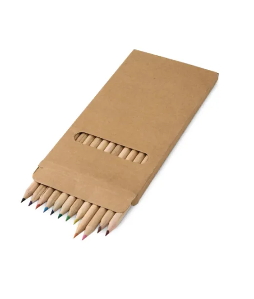 Croco. Kynärasia, Jossa On 12 Värikynää Natural