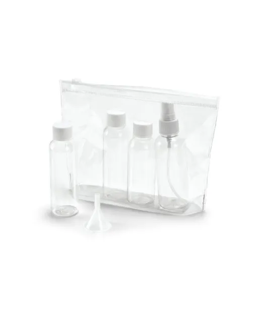 Deniro. Ilmatiivis Pvc-kosmetiikkalaukku Läpinäkyvä