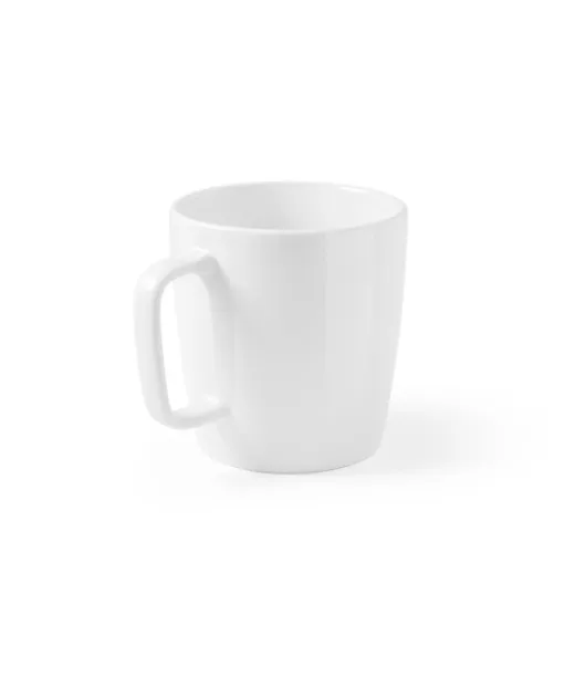 Dhoni White. Keraaminen Muki 450 Ml Valkoinen