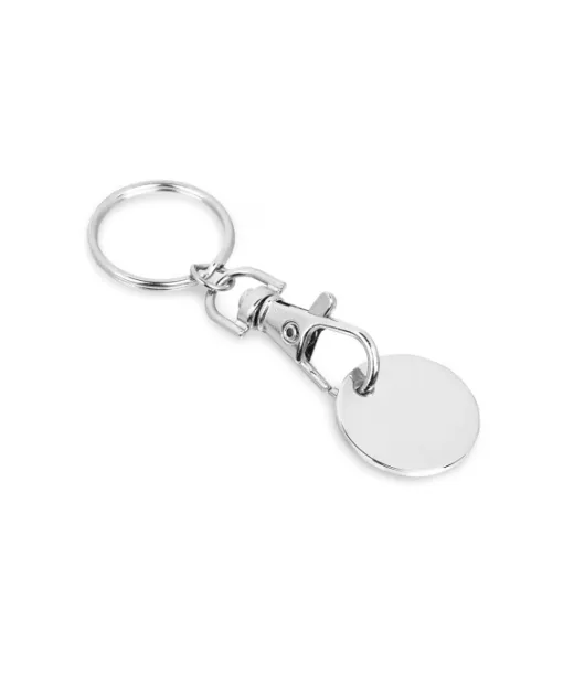 Fido. Metallinen Avaimenperä Hopea