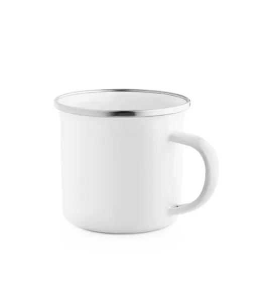 Gotze Sub. 350 Ml:n Emalimuki, Joka Soveltuu Sublimaatioon Valkoinen