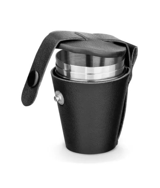 Himalayas. 4 Ruostumattomasta Teräksestä Valmistetun Kupin Sarja 25 Ml Hopea