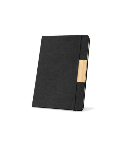 Homero. Set Consisting Of A Hardcover A5 Notepad And A Bamboo Ballpoint Musta