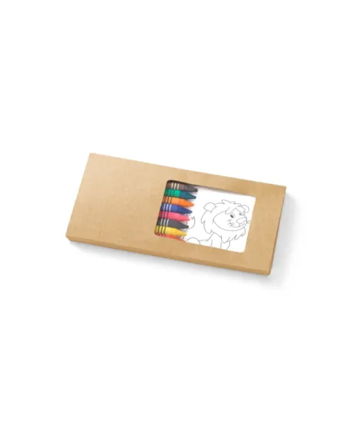 Jaguar. Värityssarja Toimitetaan Kraft-paperilaatikossa Natural