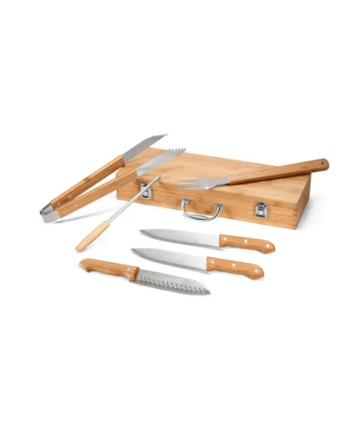 Kabsa. Grillaussetti, Joka Toimitetaan Bambukotelossa Natural