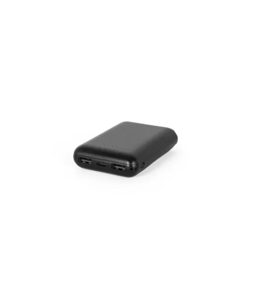 Leakey 8. Tehopankki 8'000 Mah Kierrätetystä Abs:stä (100 % Rabs) Musta
