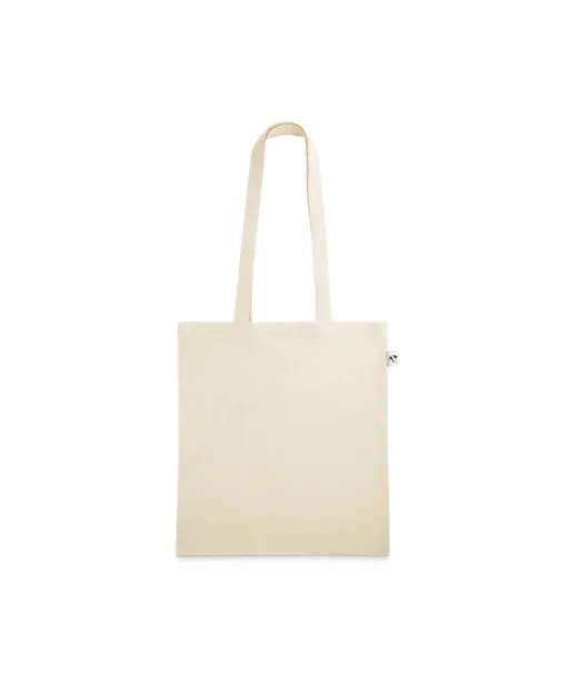 Leon. 100 % Luomupuuvillakassi (140 G/m²) Natural (vaalea)