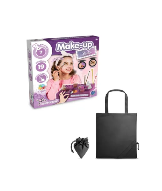 Makeup Studio Kit Ii. Opetuspeli Toimitetaan 190t:n Taitettavassa Lahjapussissa Musta