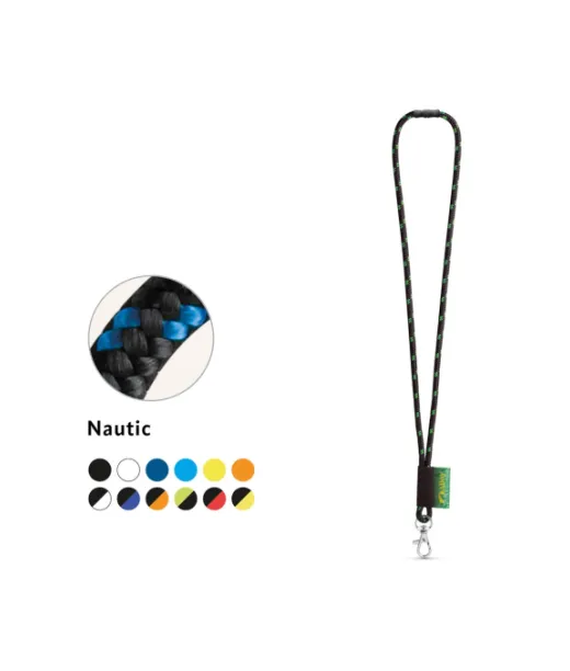 Mansfield. Nautic-narusarja, Pitkä (Ø 7 Mm), Jossa 9 Mm:n Sulkurengas Ja Ø 7 Mm:n Turvasolki Musta