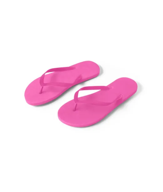 Maupiti / Xl. Mukavat Tossut, Joissa On Pe-pohja Ja Pvc-hihna Pinkki