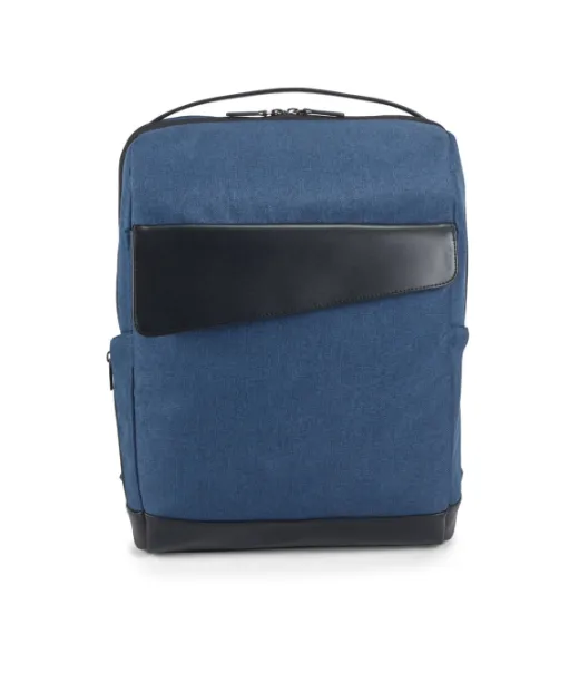 Motion Backpack. 600d Twill-polyesteri Ja Pu Reppu Sininen