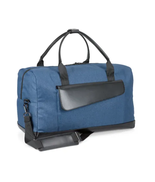 Motion Bag. Matkalaukku Kationisesta Tiheä 600d Twill-polyesterija Pu Sininen