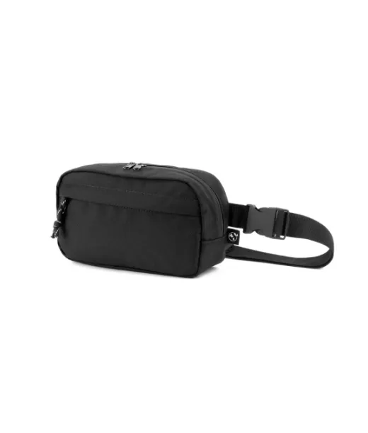 Mykonos. Waist Bag In 600d Recycled Polyester And Lining In 210d Recycled Polyester Musta